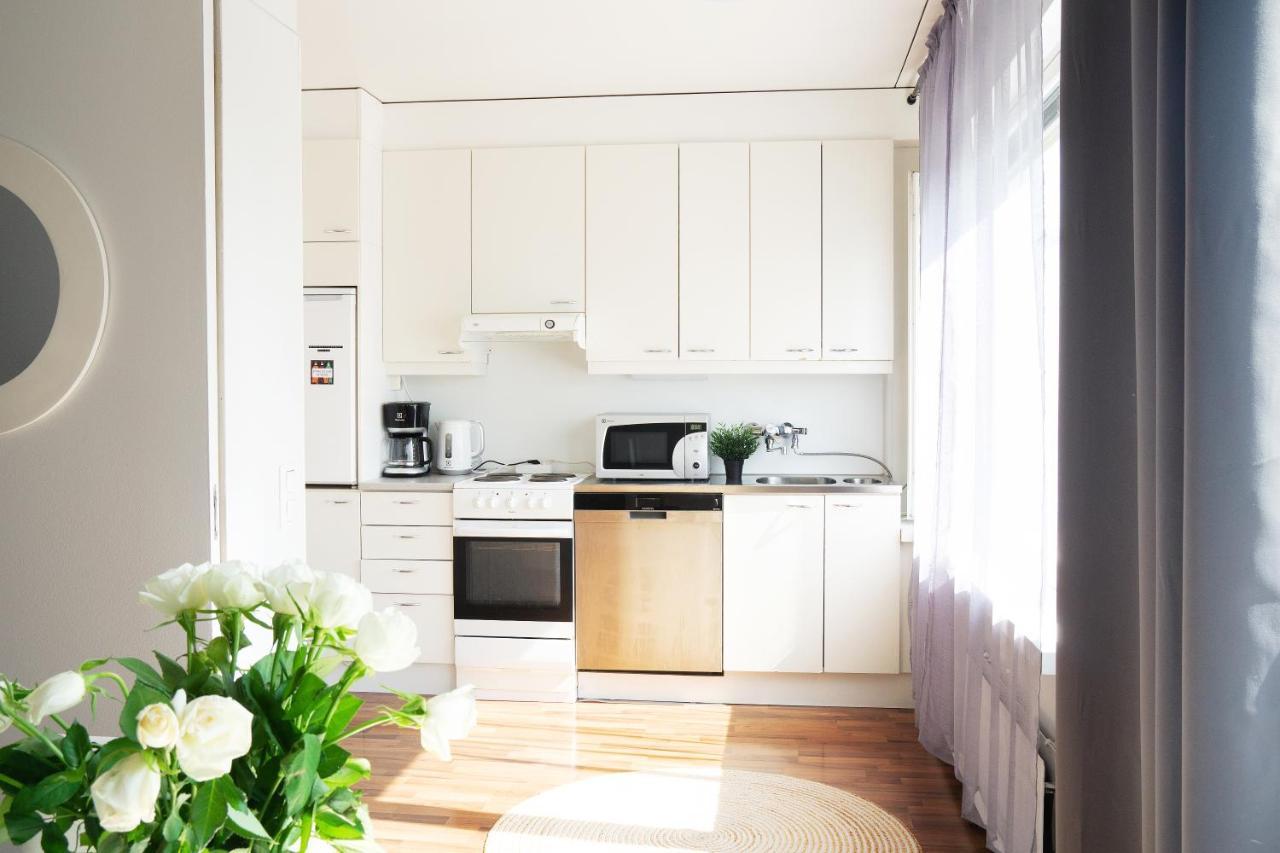 Oulu City Center 4-Room Apartment Parking ภายนอก รูปภาพ