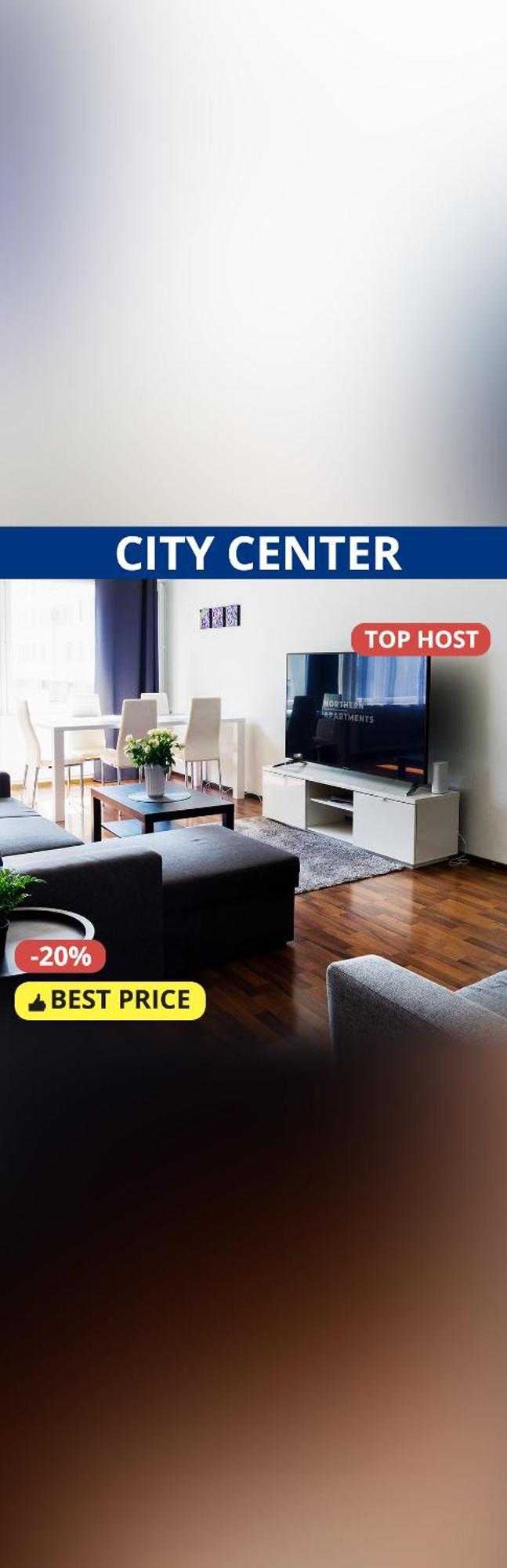 Oulu City Center 4-Room Apartment Parking ภายนอก รูปภาพ